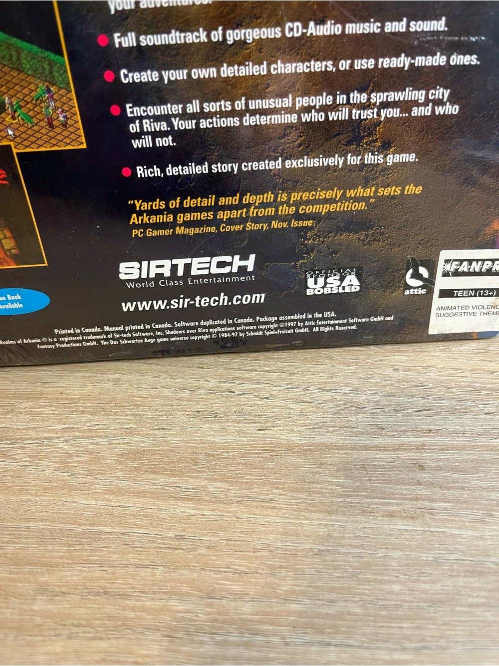 Shadows Over Riva PC Game — Sir-Tech Edition (Red) - Picture 3 of 10